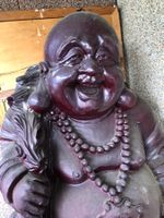 Große Holz Buddha  . Gr 60 cm.