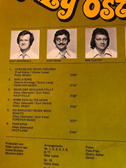 Dischi in vinile: Hazy Osterwald Jetset – Usato da Aarwangen venduto da Jukebox3 3