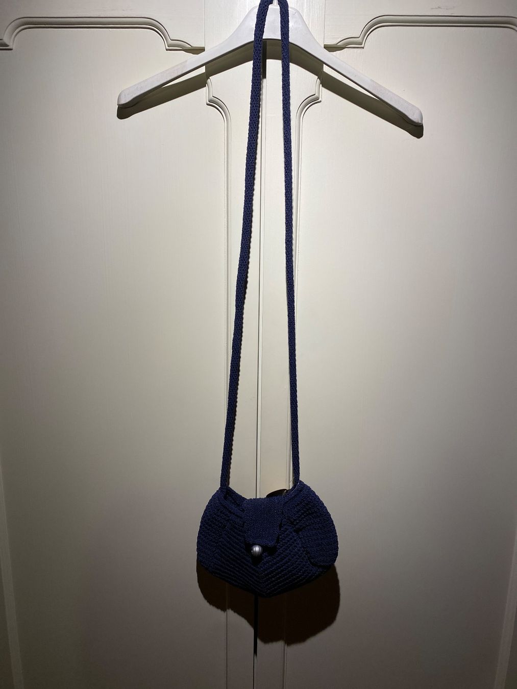 Borse da donna: HANDTASCHE DUNKELBLAU,HANDGEMACHT – Nuovo e nell'imballaggio originale da Meienried venduto da ManuelaBoutique 1