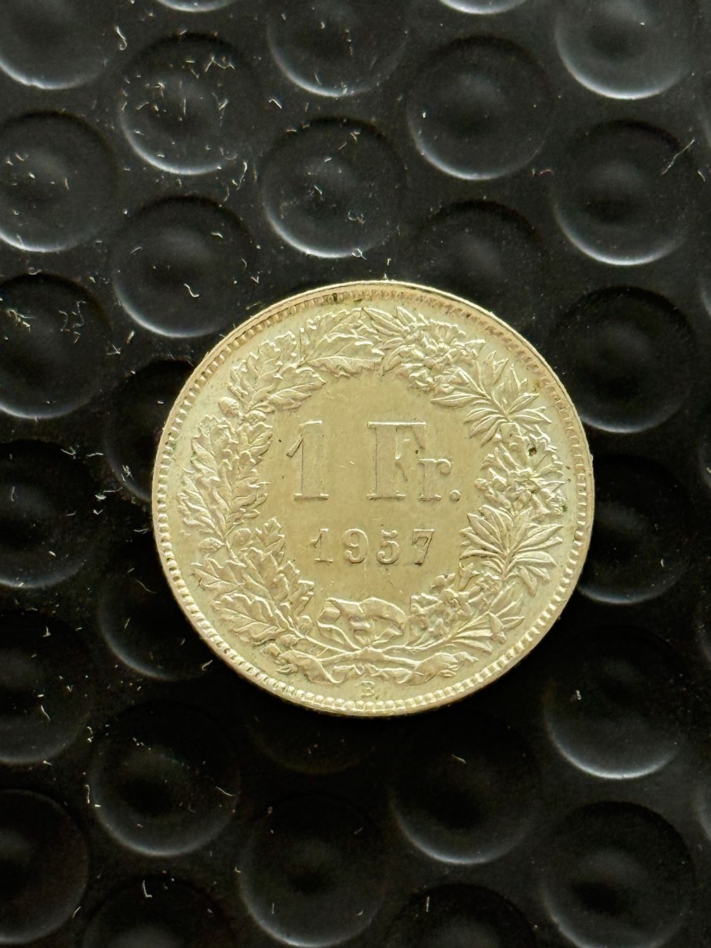 Tutti le monete: 1 Franken 1957  Top  Unz / Stgl – Nuovo (secondo la descrizione) da Wallisellen venduto da SWISS_SILVER1 1
