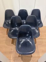 Eames Side Chairs, 6er Set, frühere Fehlbaum Produktion