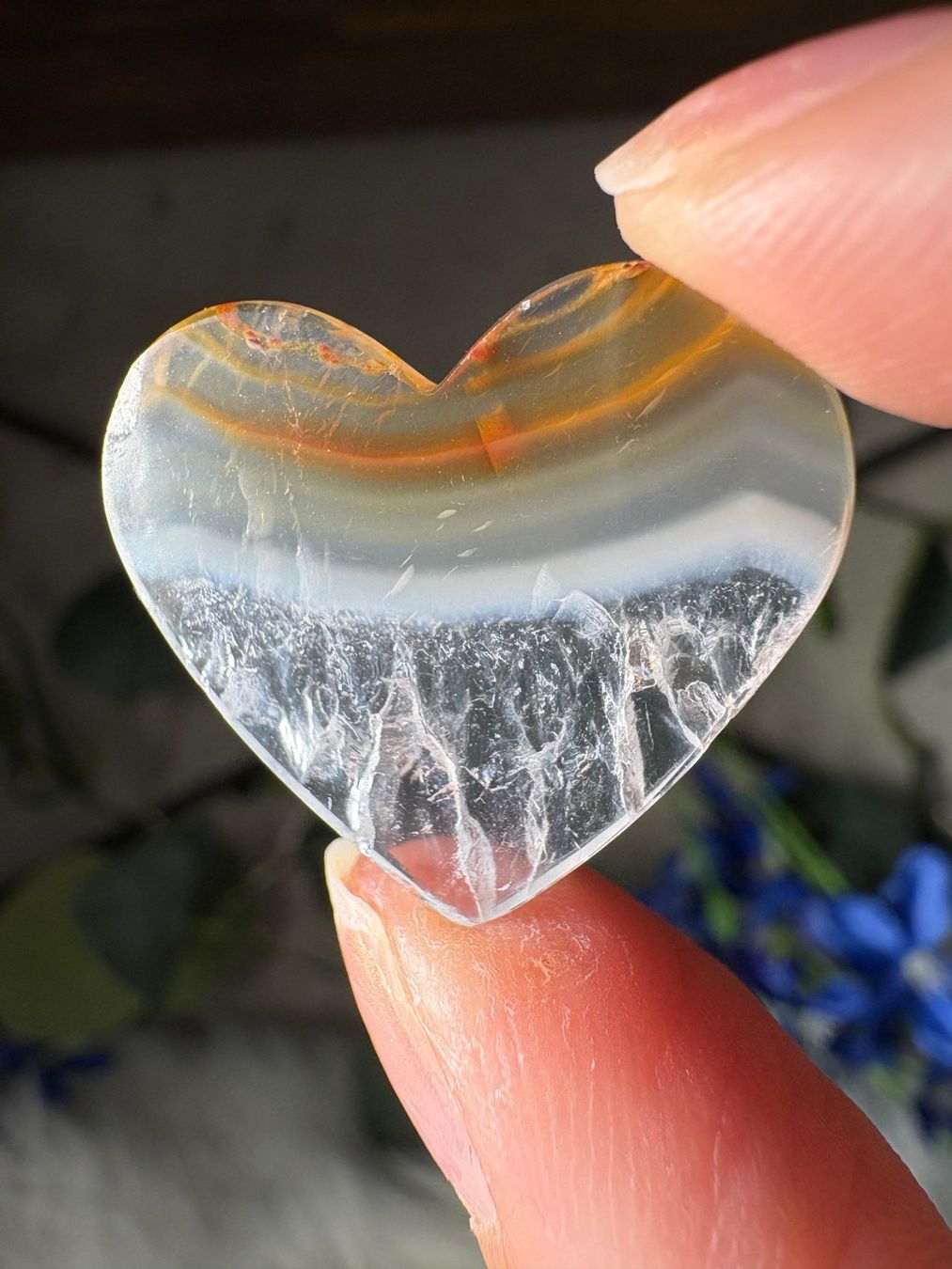 Minéraux & Lithothérapie: Iris Achat Stein -  Iris agate – Neuf avec emballage d'origine à Neuheim par m.hald 5