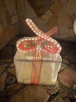 Weihnachten Geschenk beleuchtet 35x35x50cm