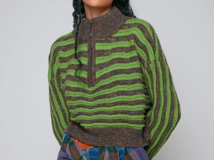 Pullover & Sweatshirts: PULL  EN MAILLE À RAYURES - NEUF - TAILLE M – Neu und originalverpackt aus Vuisternens-Romont von gol_xp6p 1