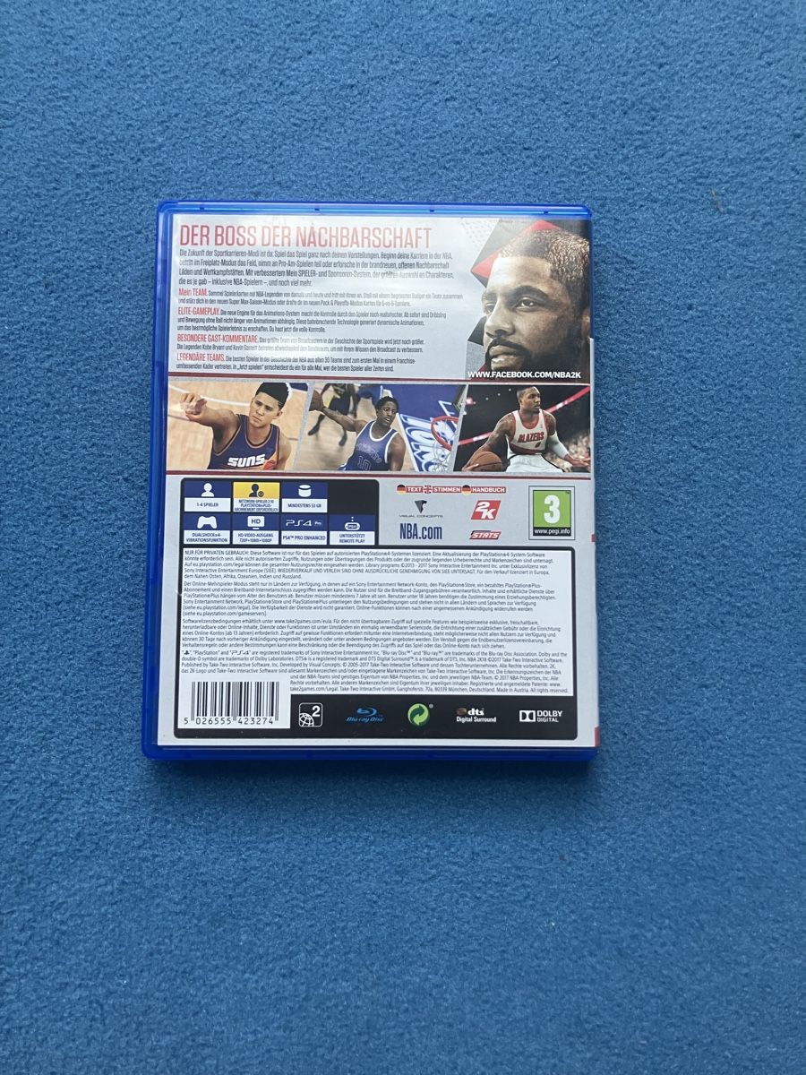 Sony Jeux: NBA 2K18 PS4 – D'occasion à Chur par GC190 1