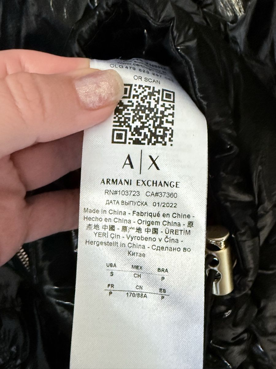 Armani Vestes: Veste Armani Exchange – D'occasion à Grône par ukr_2qbg 3