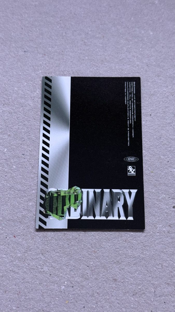 Carte collezionabili: Stray Kids ODDINARY Bang Chan Photocard – Nuovo (secondo la descrizione) da Meggen venduto da awk_nkn7 1