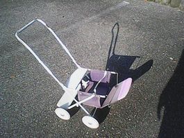 WISA Gloria Puppenwagen (ca. 50-jährig) Vintage