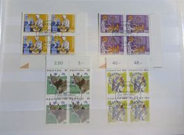 1992 4er-Blocks ET inkl. PJ + PP