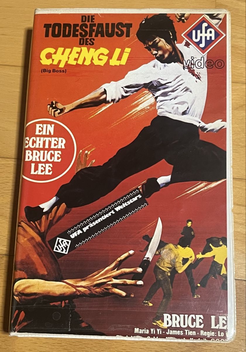 Tutti i VHS: VHS Die Todesfaust des Cheng Li – Usato da Aadorf venduto da Schwarzschlumpf1972