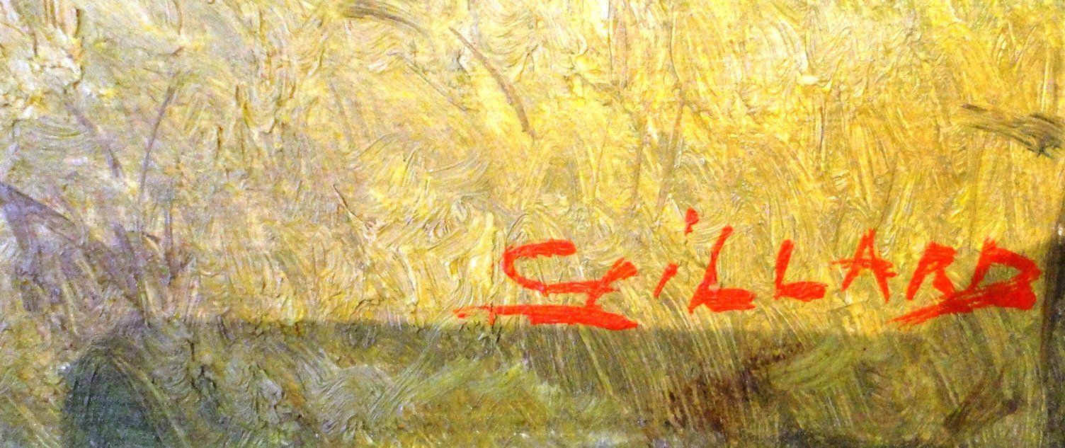Dipinti: Henri Vincent Gillard Öl Gemälde – Nuovo (secondo la descrizione) da zurich venduto da Skauktion 3