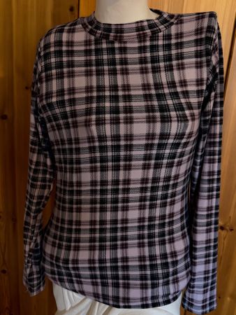 Chicoree Shirt Gr. L, Karo-Muster, Langarm - Herbst-Look!