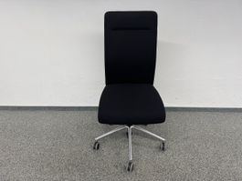 Girsberger Presto Bürodrehstuhl - mit Knopfschalter - Stoff