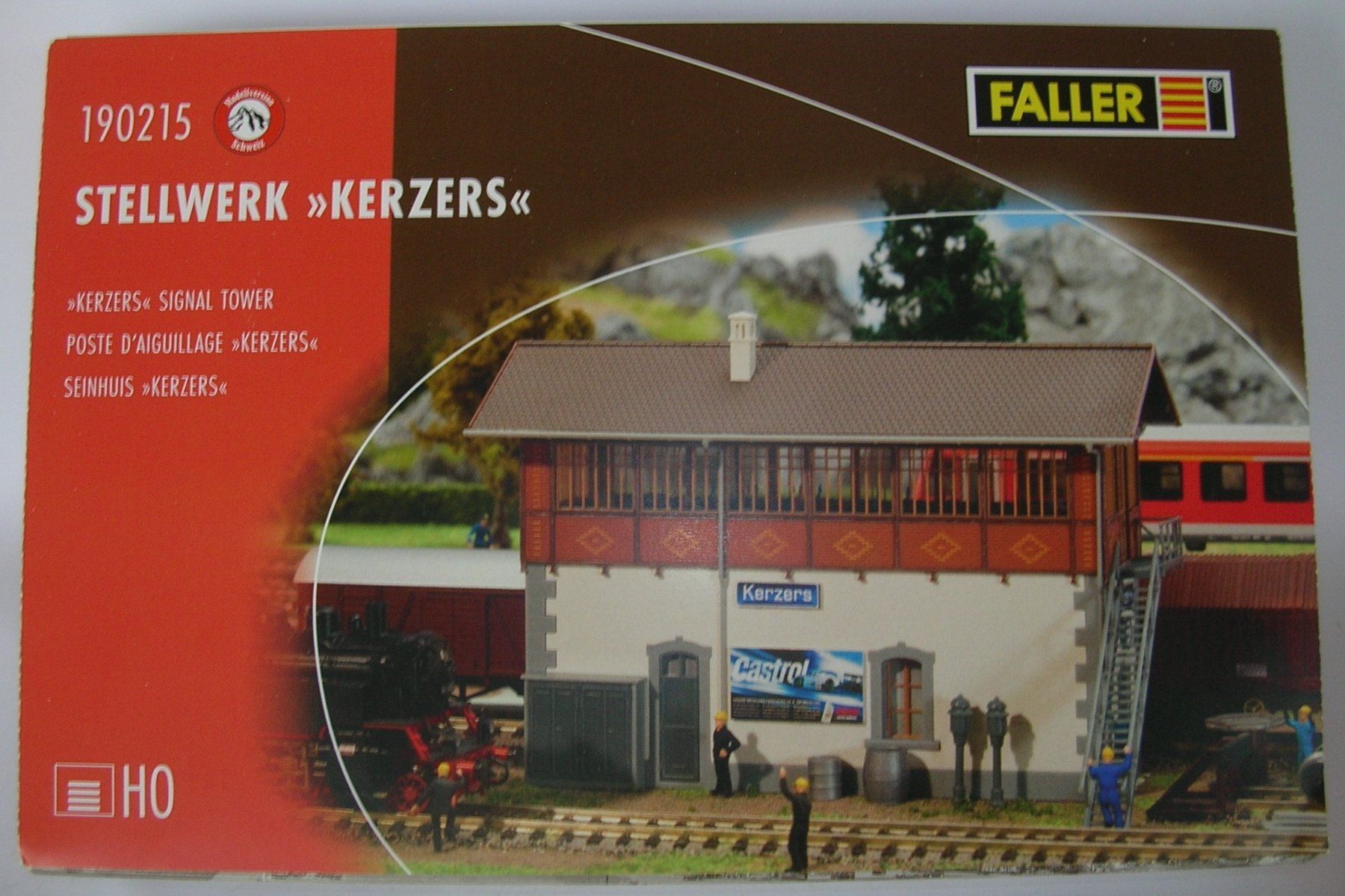 Faller Modellini di ferrovie: Sondermodell Stellwerk, patiniert, Faller Nr.190215 – Nuovo (secondo la descrizione) da Niederglatt ZH venduto da Bourret 8