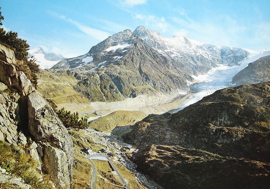 Ansichtskarten: STEINGLETSCHER mit Sustenhörner – Neu (gemäss Beschreibung) aus Jona von philajona