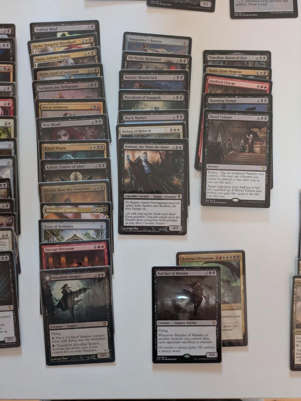 Giochi: Magic: the Gathering Vampire Tribal Edgar Markov Commander – Usato da Uzwil venduto da McPwn 4