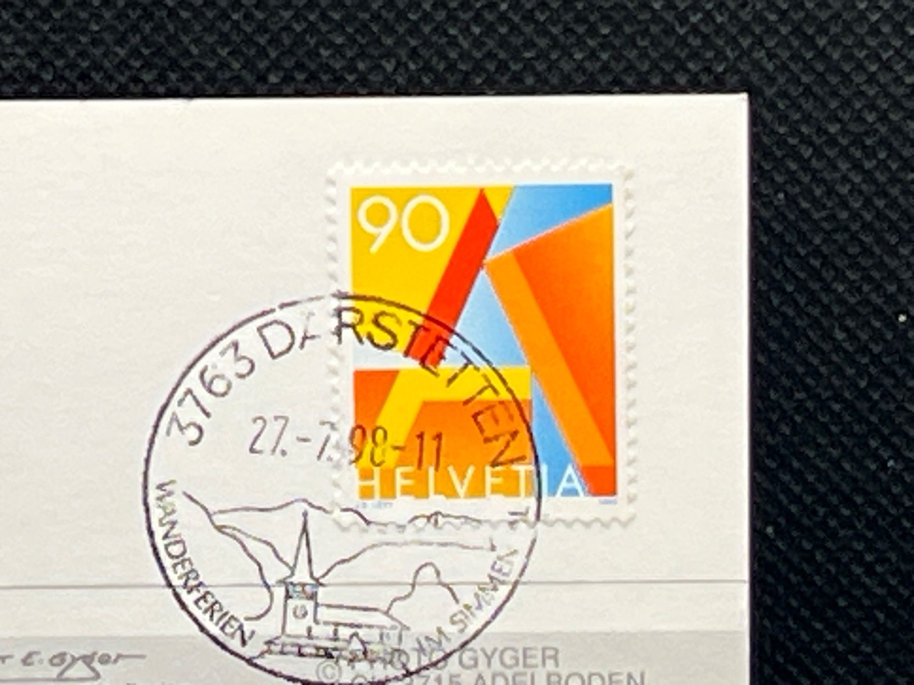 Cartes postales: Berner Oberland: Eiger, Mönch und Jungfrau – D'occasion à Widnau par Brusi9 1