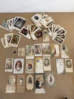 Grosse Sammlung Heiligenbilder Andachtsbilder teils antik