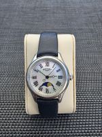 Montre Rotary, dame, phase de lune, bracelet cuir