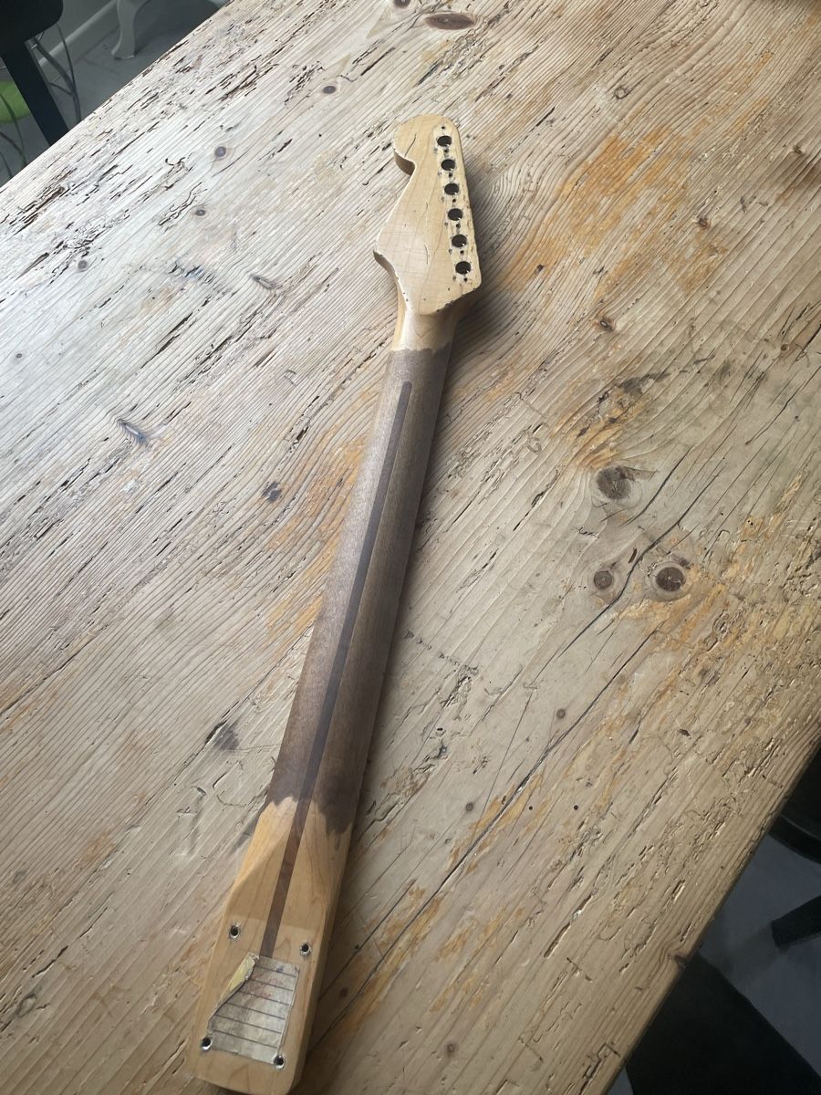Fender Musikinstrumente: Fender Stratocaster Hals - Helles Ahorn - Relic  – Gebraucht aus Escholzmatt von VooDrive_fuzz 3