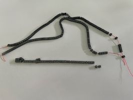 Hämatit Würfel 5mm / ca 170 Stk bzw. ca 82 cm für Kette