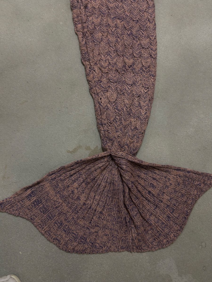 Decken: Cozy Knitted Mermaid Blanket – Neu (gemäss Beschreibung) aus Belp von jan_6yvx 2