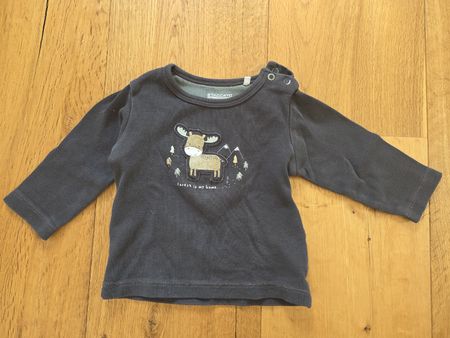 Staccato Langarmshirt Gr. 62, Hirsch, cotton, Baby
