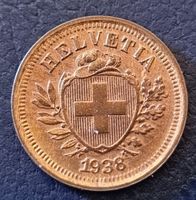 1 RAPPEN JAHR 1938 - SCHWEIZ