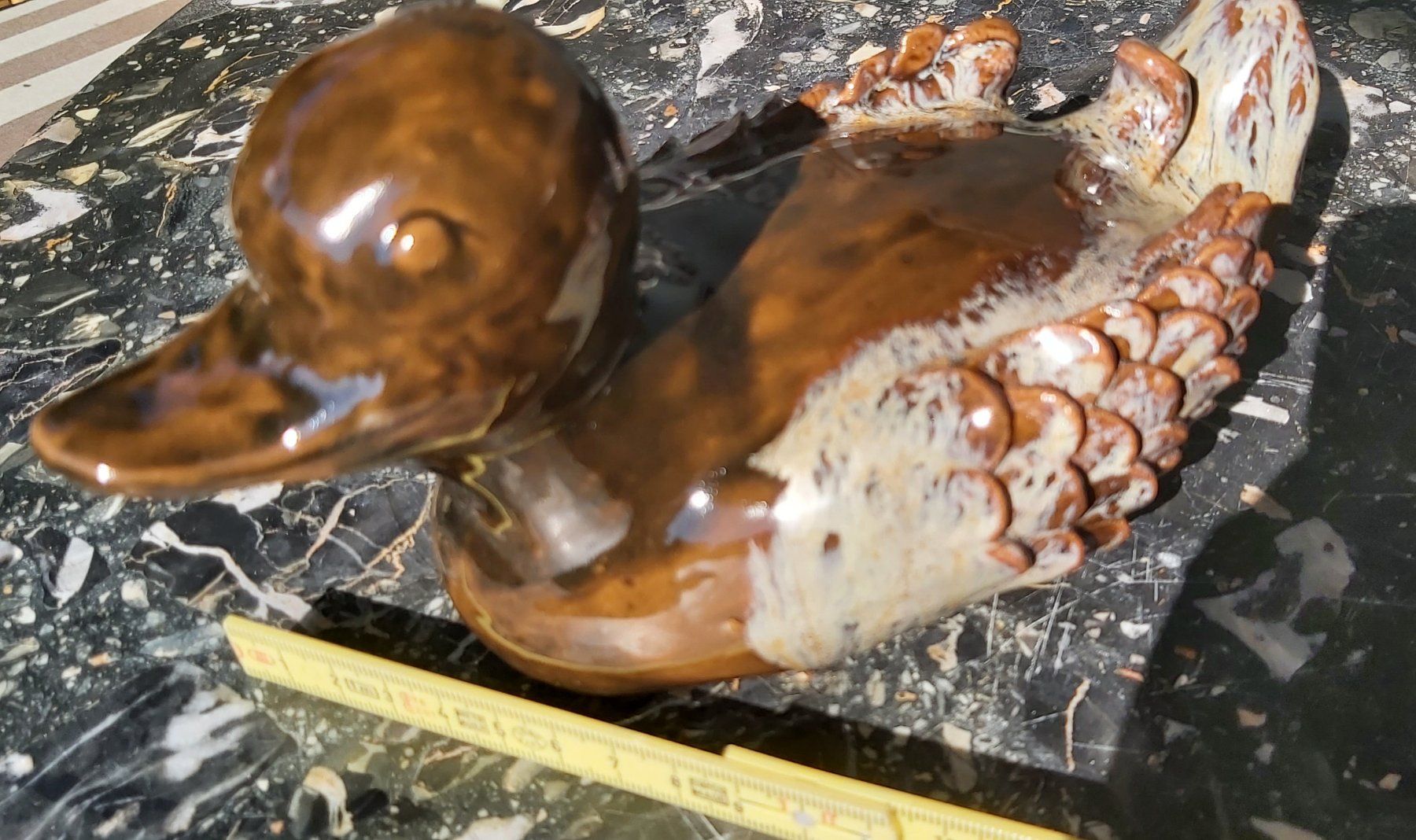 Tutte le decorazioni: Ente aus Ton – Nuovo (secondo la descrizione) da Greppen venduto da 86Sina