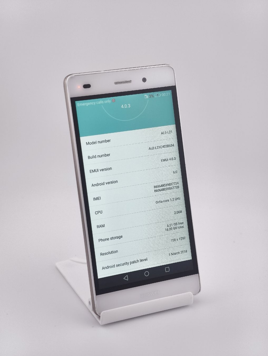 Huawei Telefoni cellulari / Smartphones: Huawei P8 Lite – Usato da Uster venduto da TOPPRICEE