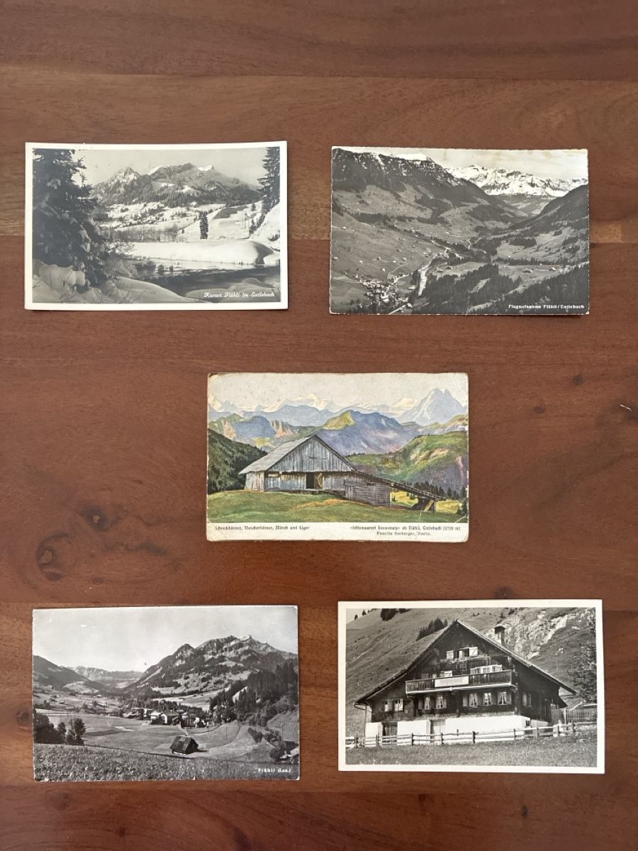 Cartoline postali: 10 Ansichtskarten Schweiz von Flühli LU – Usato da Oftringen venduto da Cla.vD.74 2