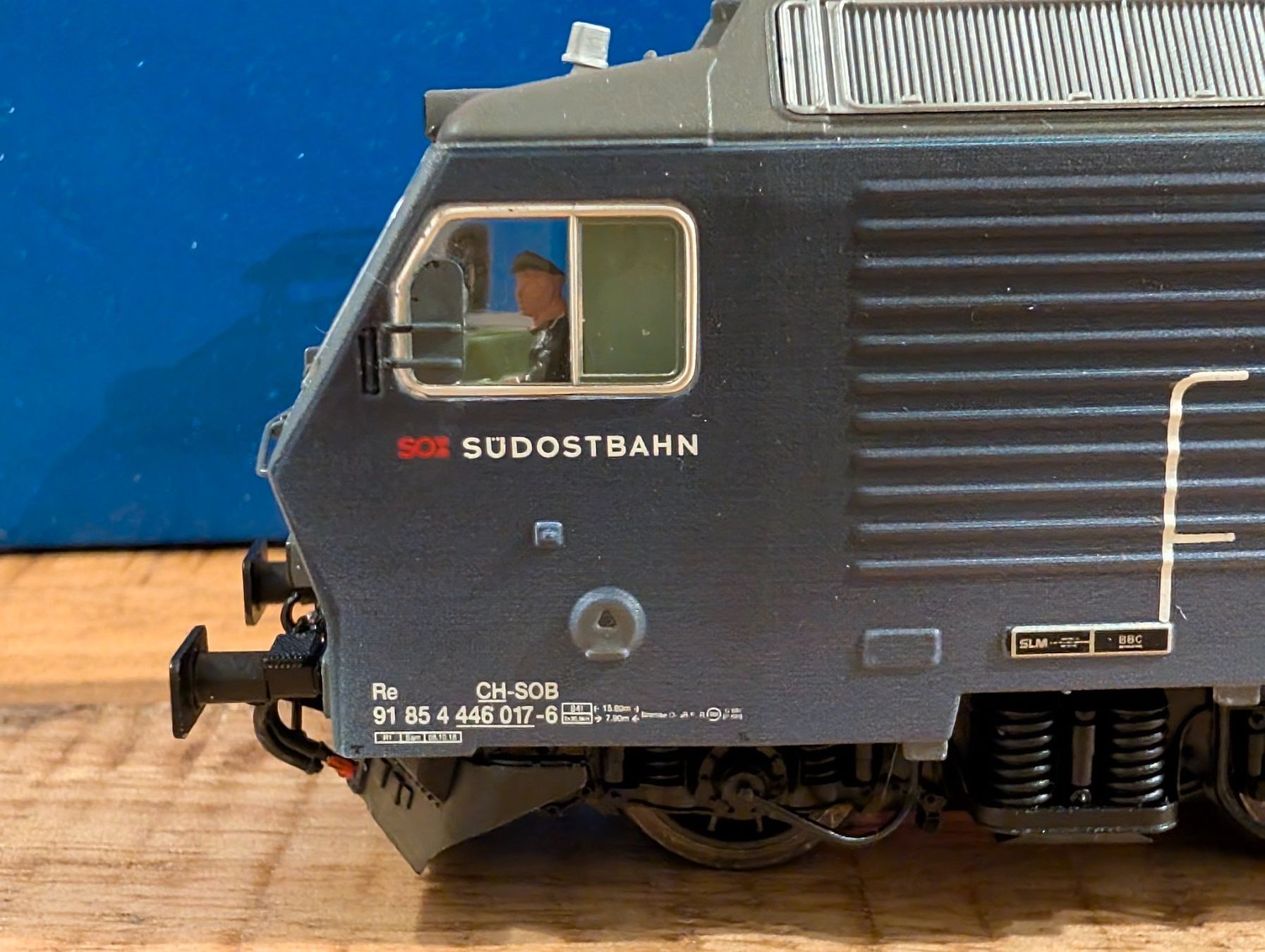 Roco Modellini di ferrovie: Roco/Staiber Re 446 017-6 SOB "Fernweh" DC Digital – Usato da Nods venduto da Dr-HAG 6