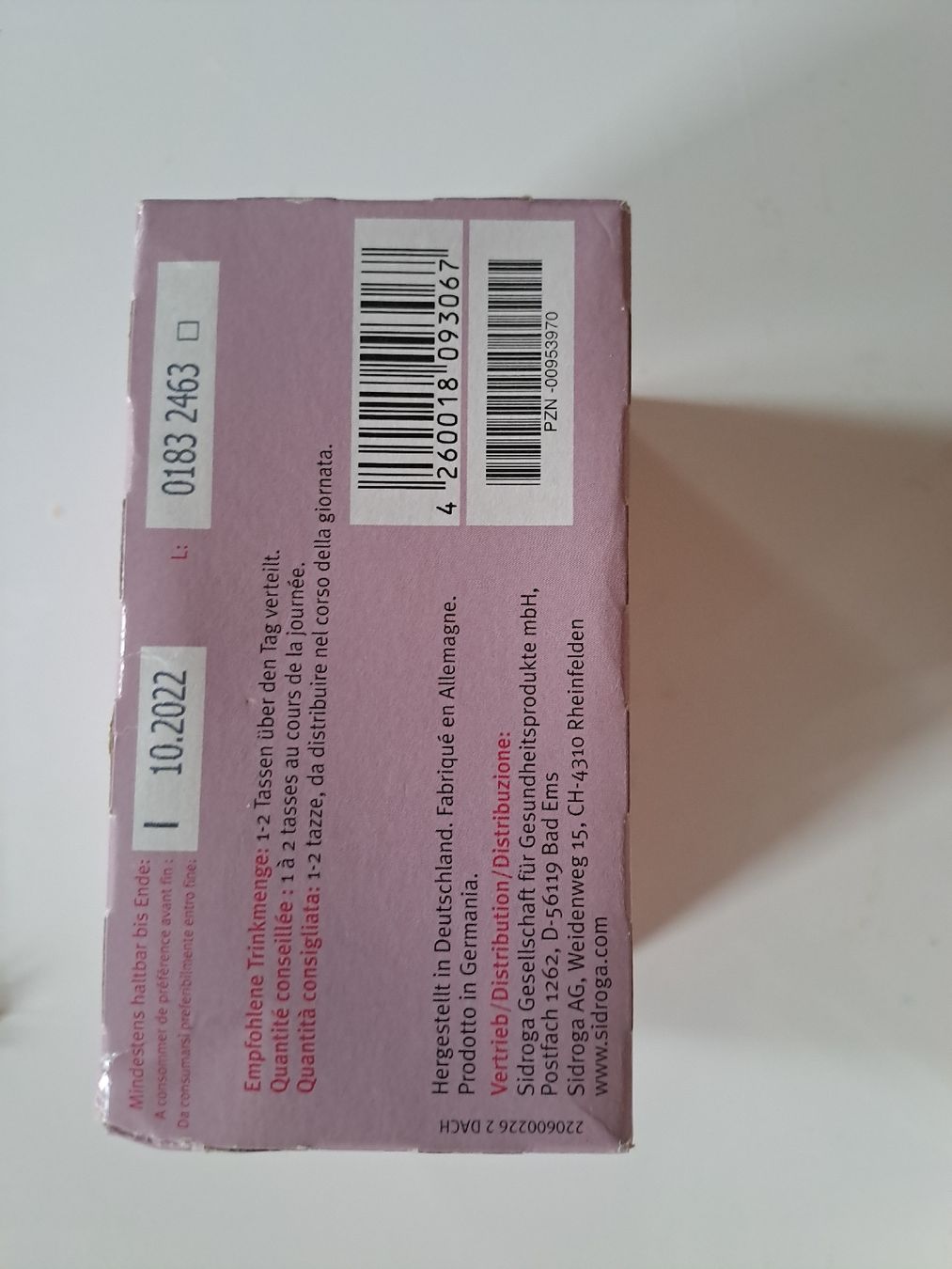 Lebensmittel & Spezialitäten: Bio Stilltee – Gebraucht aus Scherz von taa_sf6g 1