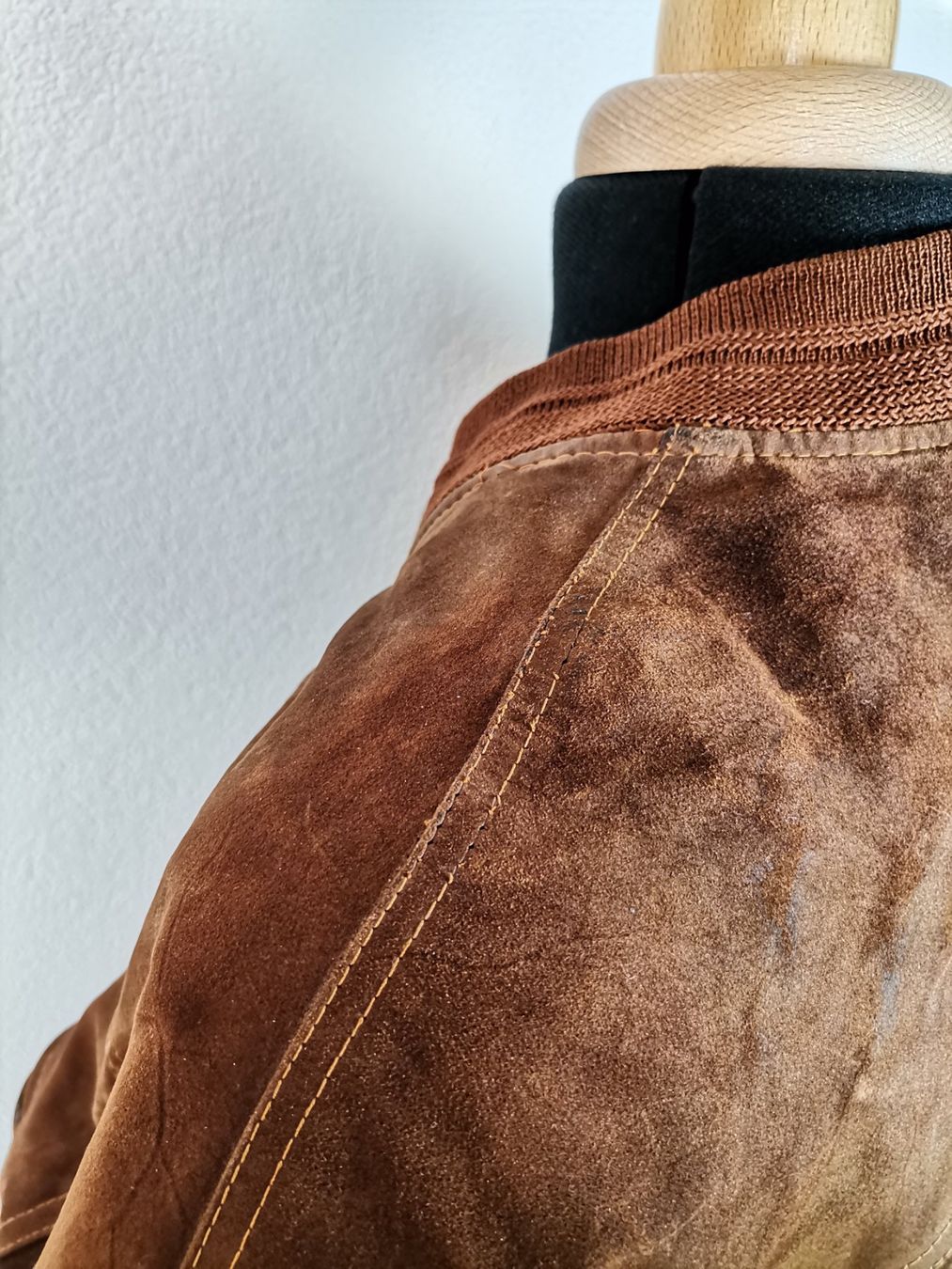 Giacche: SANDRO POZZI Wildleder-Blouson Gr. 48 braun – Usato da Schaffhausen venduto da Restwert_SH 8