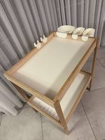 Wickeltisch IKEA Sniglar Holz weiss guter Zustand