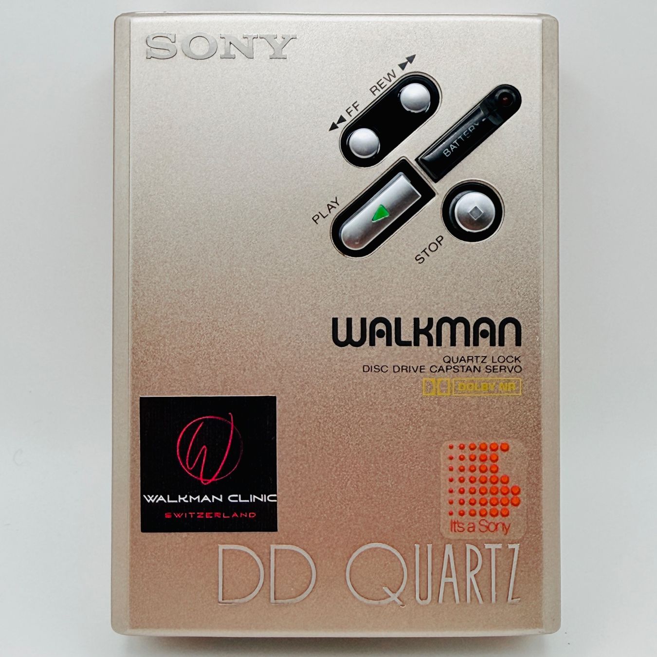 Sony Lettore multimediale portatile: Sony Walkman WM-DDIII Quartz silber #312 – Usato da Vorderthal venduto da WalkmanClinic
