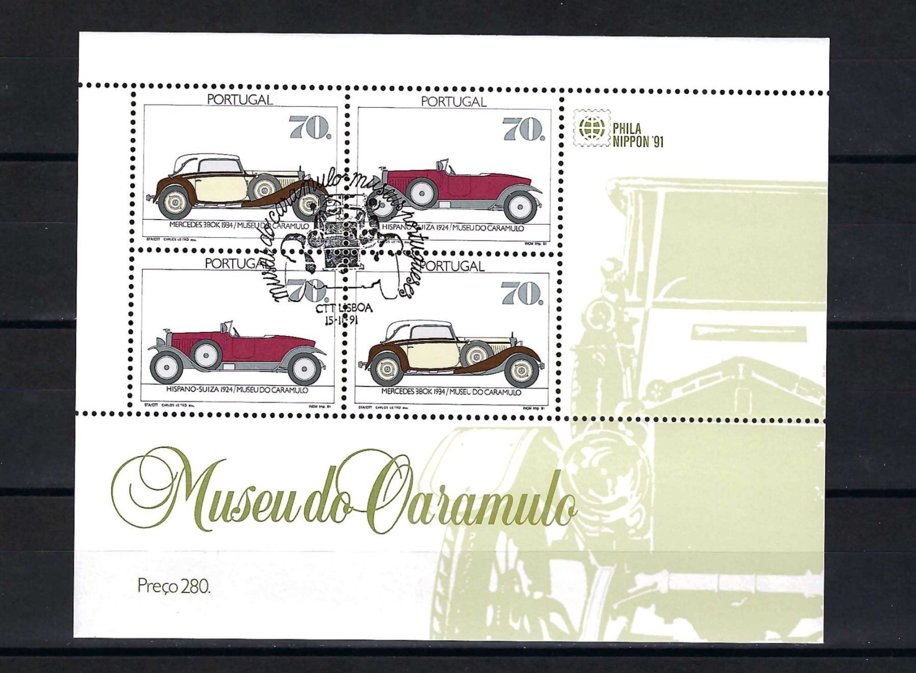 Tutti i francobolli: Portugal 1991, Block MNH** – Nuovo (secondo la descrizione) da Laupersdorf venduto da Rc.Jb