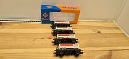 4er Set Roco 4336 B Kesselwagen Esso