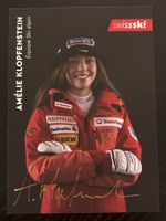 Amélie Klopfstein Autogrammkarte Swiss Ski Alpin Top!