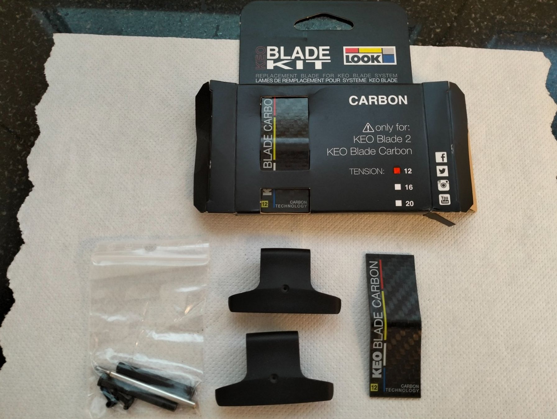 Keo Pezzi di ricambio: Look KÉO BLADE KIT – Nuovo (secondo la descrizione) da Uster venduto da KarlZH