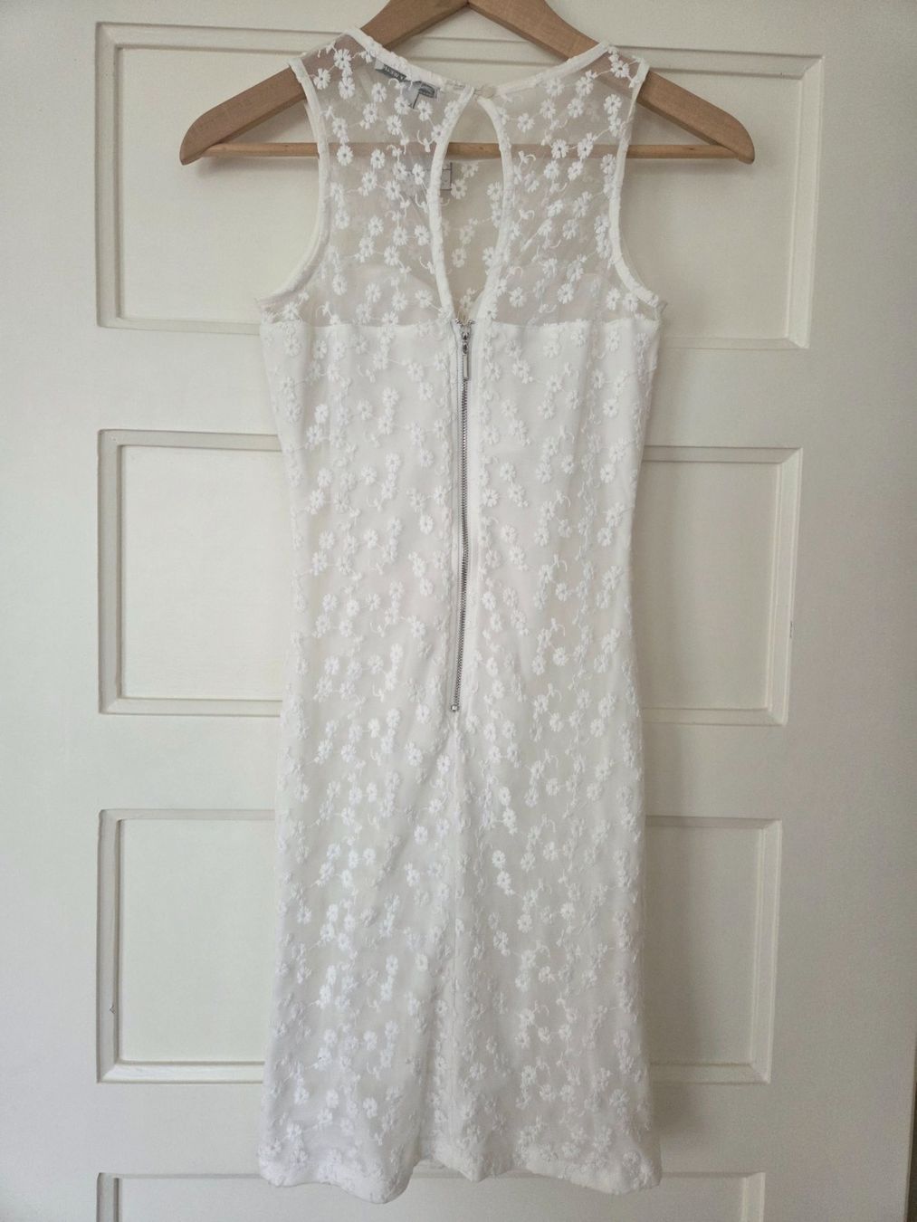 Tally Weijl Vestiti: White dress mesh flowers – Usato da Zürich venduto da giu_tp6p 4