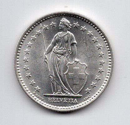 Tutti le monete: (2528) CH, 2 Franken, 1911, Super, stgl – Usato da Rüthi (Rheintal) venduto da erdnuessli1 1