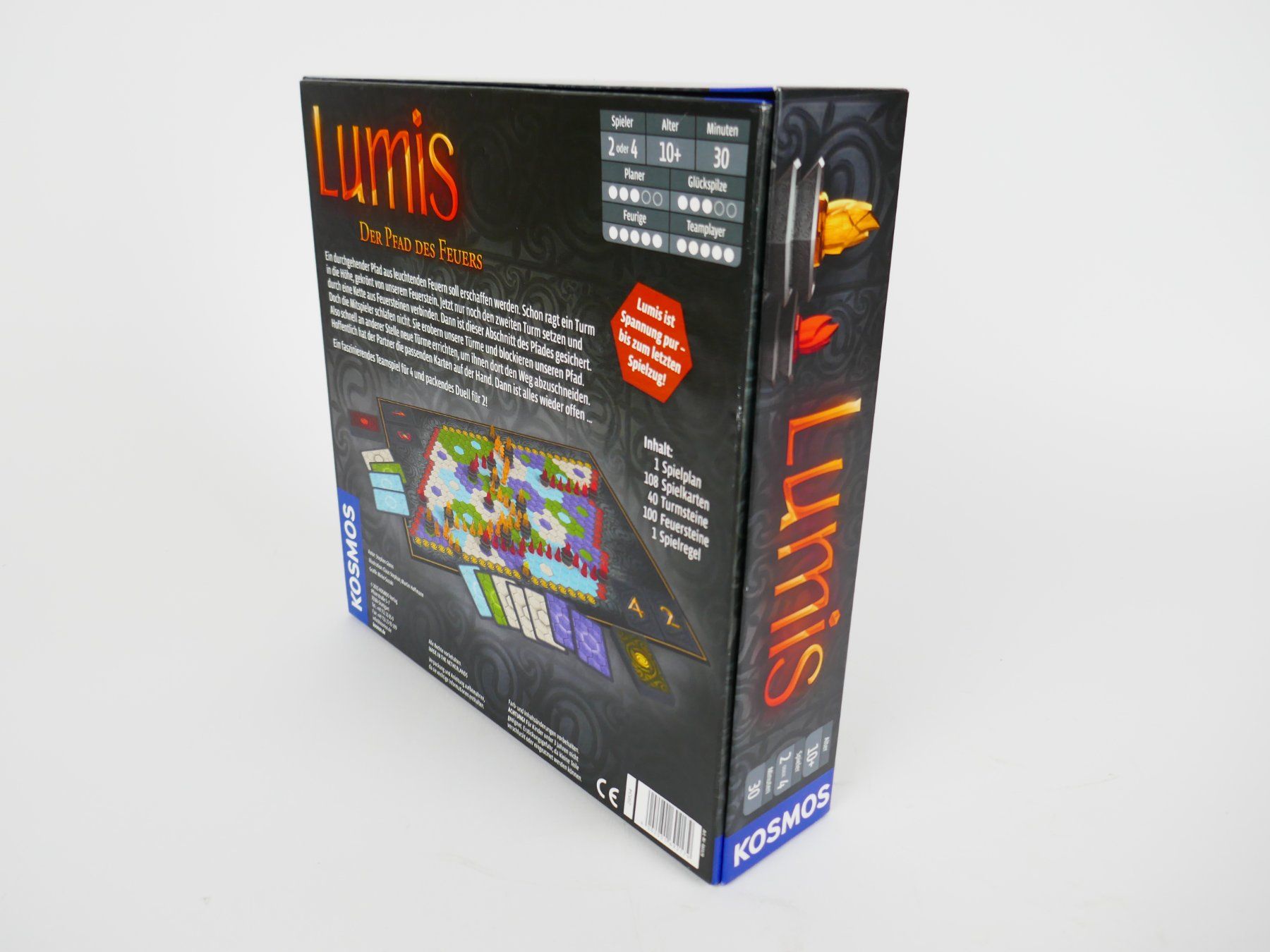 Kosmos Giochi: Lumis - Der Pfad des Feuers Brettspiel – Usato da Urtenen-Schönbühl venduto da Restwert_Schoenbuehl 4