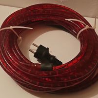 Rote Lichterkette für Innenbereich und aussen