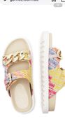 Guess Sandale Damen mit Gold Kette