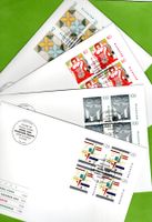 1993 FDC Werke Schweizer Frauen Viererblöcke SBK 26.--