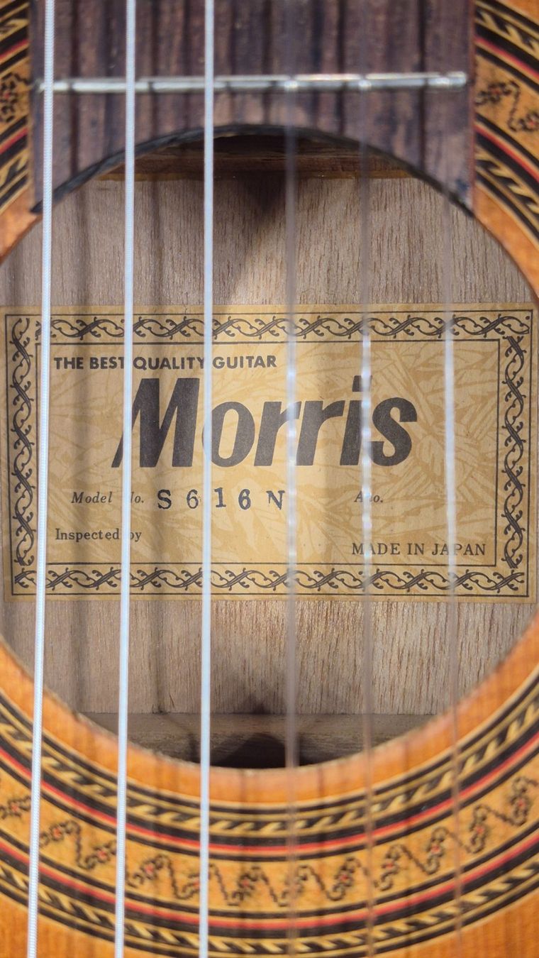 Strumenti musicali: Kinder Gitarre Morris S616N – Usato da Winterthur venduto da NorrSydGuitars 9