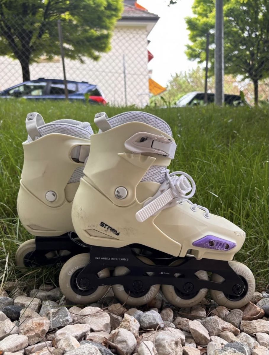 Pattini in linea & Pattini a rotelle: Patins réglables 37-41 / Rollschuhe / Pattini – Usato da Lausanne venduto da ale_ny2g