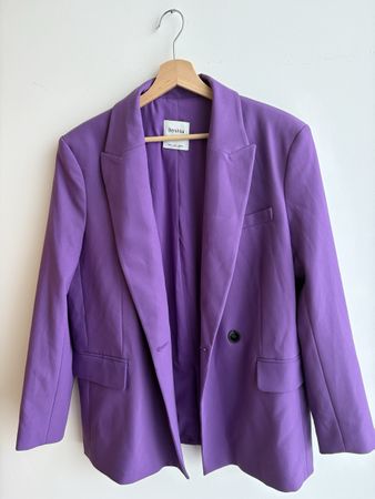 Bershka Blazer Lila, Gr. S