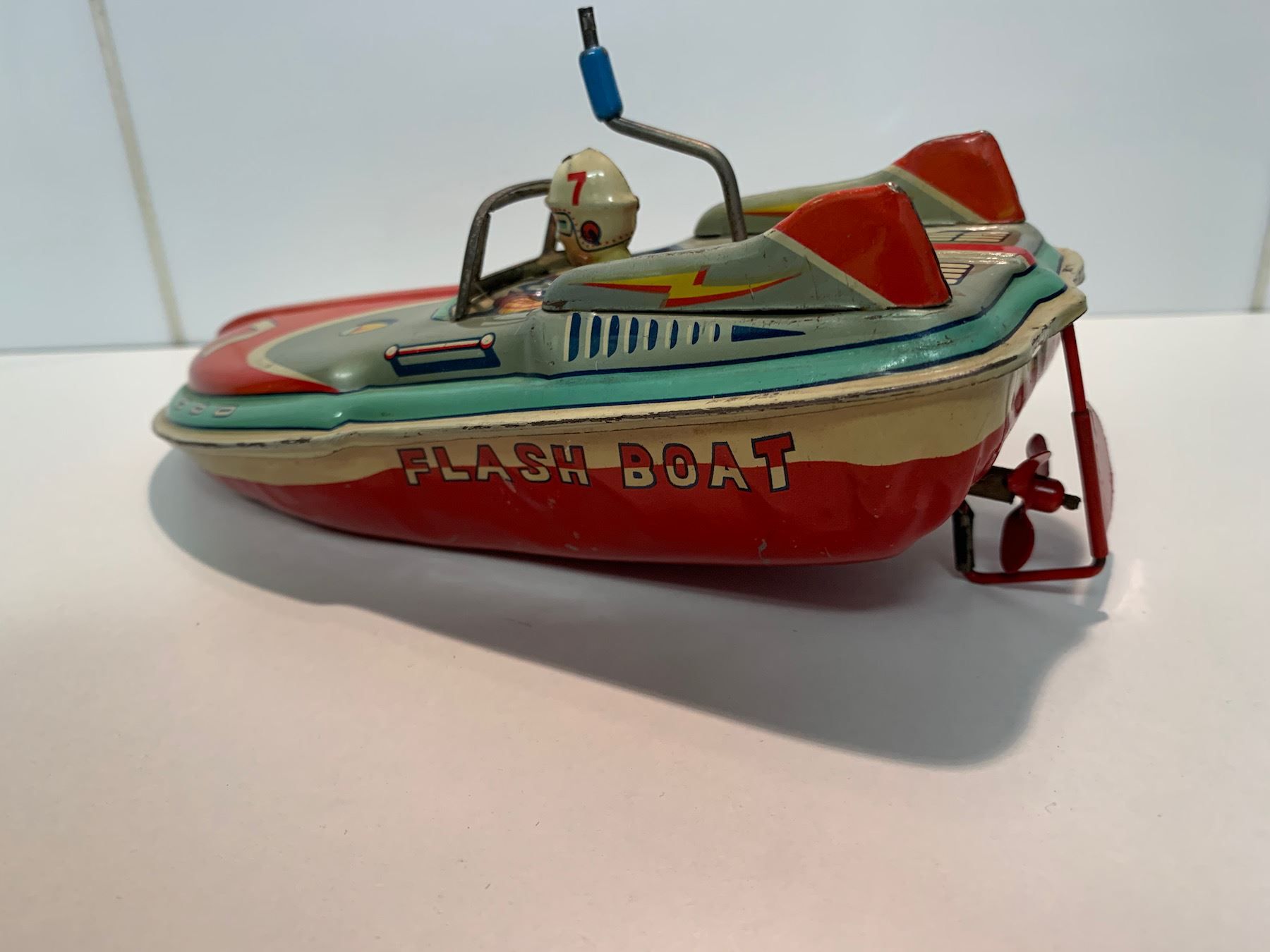 Spielzeuge: Boot Flash Boat Japan Kurbelantrieb i.O.  313 – Gebraucht aus Stäfa von elcondor245 6
